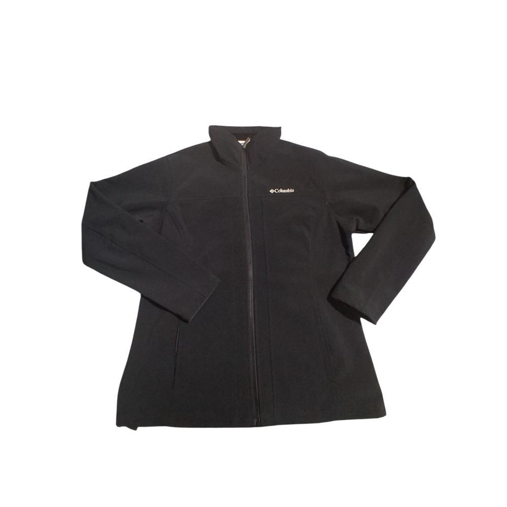 Columbia Women's size LaLarge Soft Shell Lined Sporty Active Casual Zip Jacket